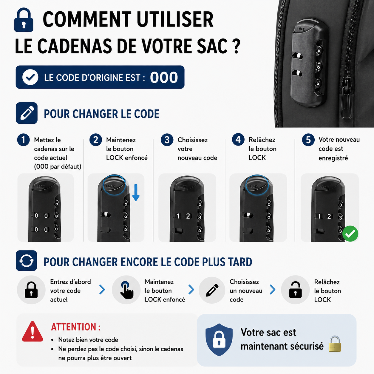 Sac bandoulière Fashion Black