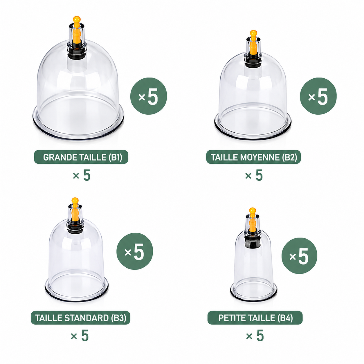 Pack de ventouse de soulagement (arrivage mi-juin)