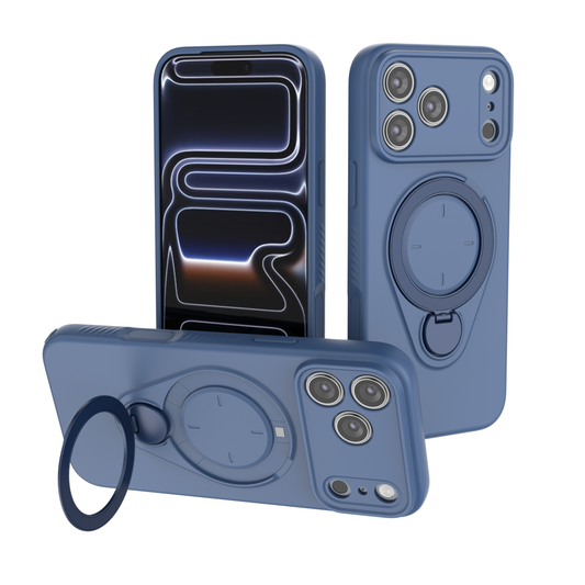 Coque antichoc pour iPhone 17 Pro Max (couleur bleu)