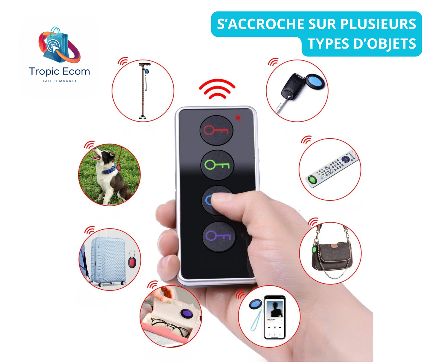 Localisateur de clés sonore