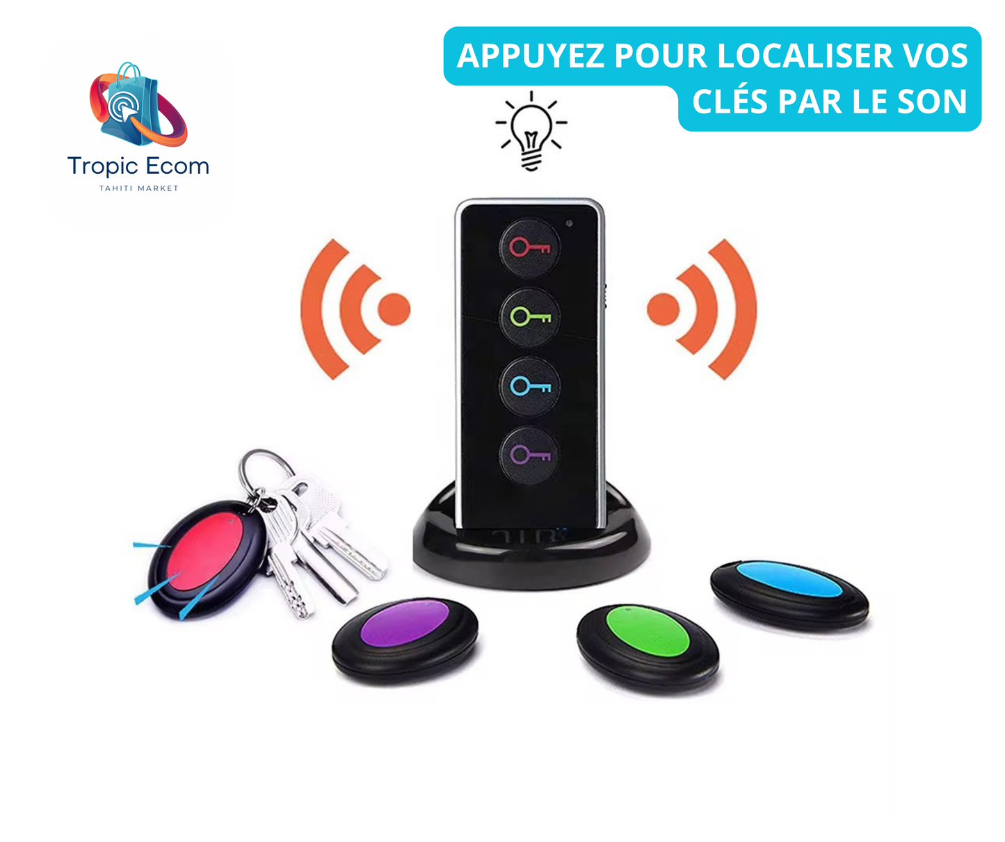 Localisateur de clés sonore