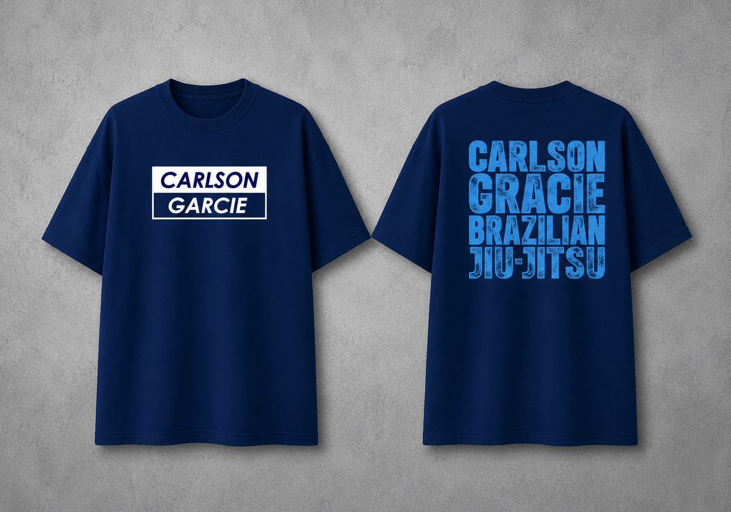 T-shirt Carlson Gracie Bleu