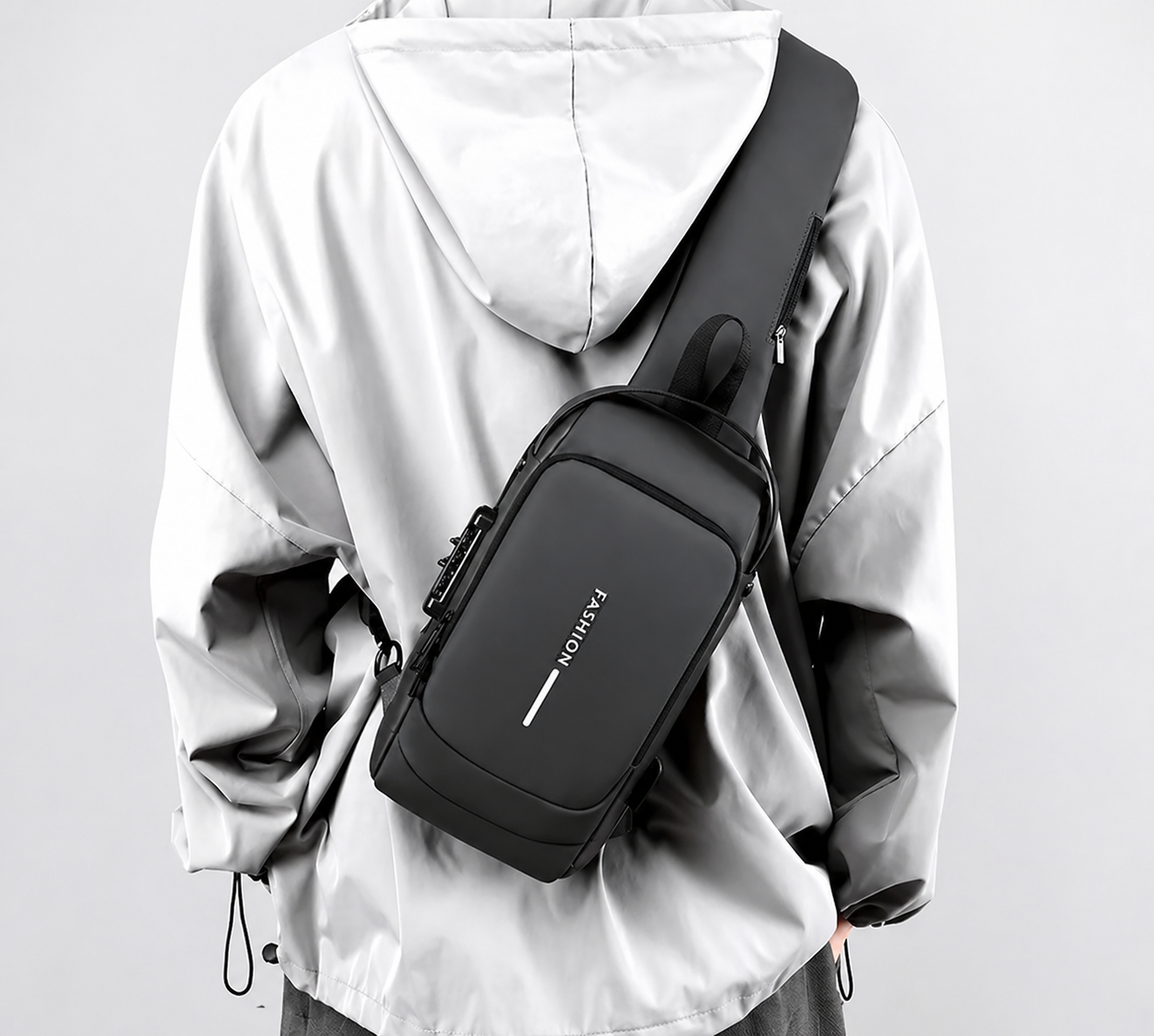Sac bandoulière Fashion Black