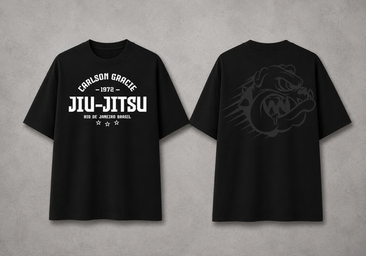 T-shirt Carlson Gracie Noir Legacy