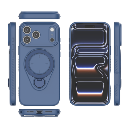 Coque antichoc pour iPhone 17 Pro Max (couleur bleu)