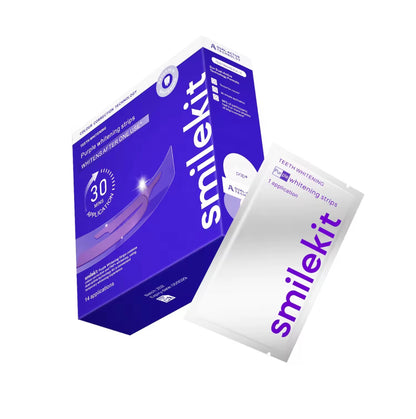 Bandes blanchissantes de dents ultra rapide
