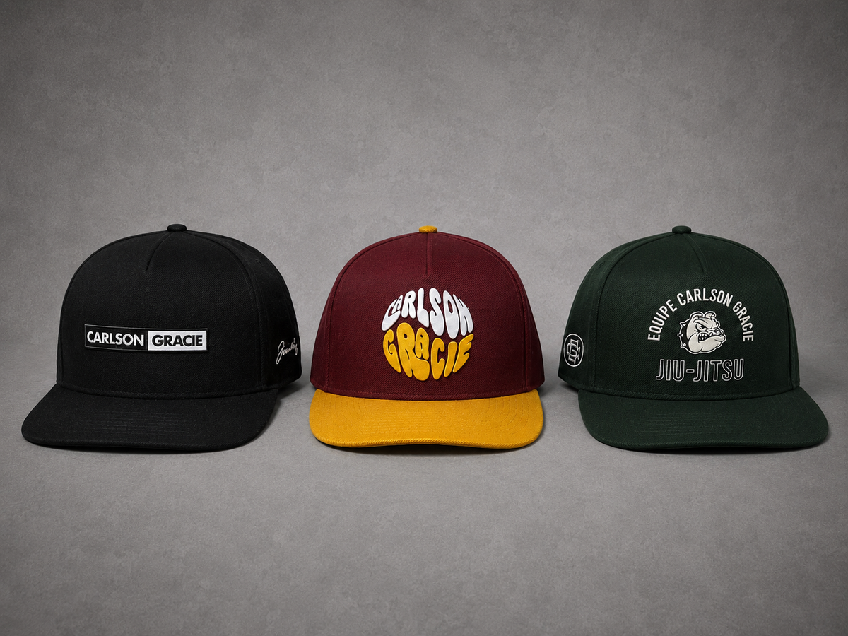 Casquette Carlson Gracie Brodée – Snapback Ajustable