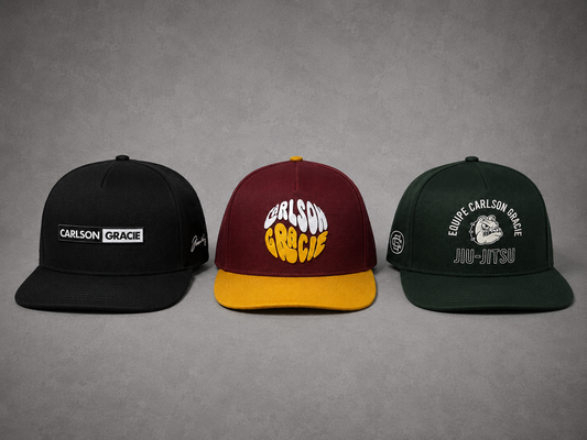 Casquette Carlson Gracie Brodée – Snapback Ajustable